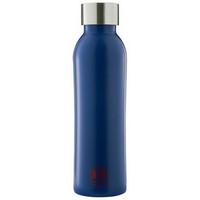 photo B Bottles Twin - Classic Blue - 500 ml - Double wall thermal bottle in 18/10 stainless steel 1